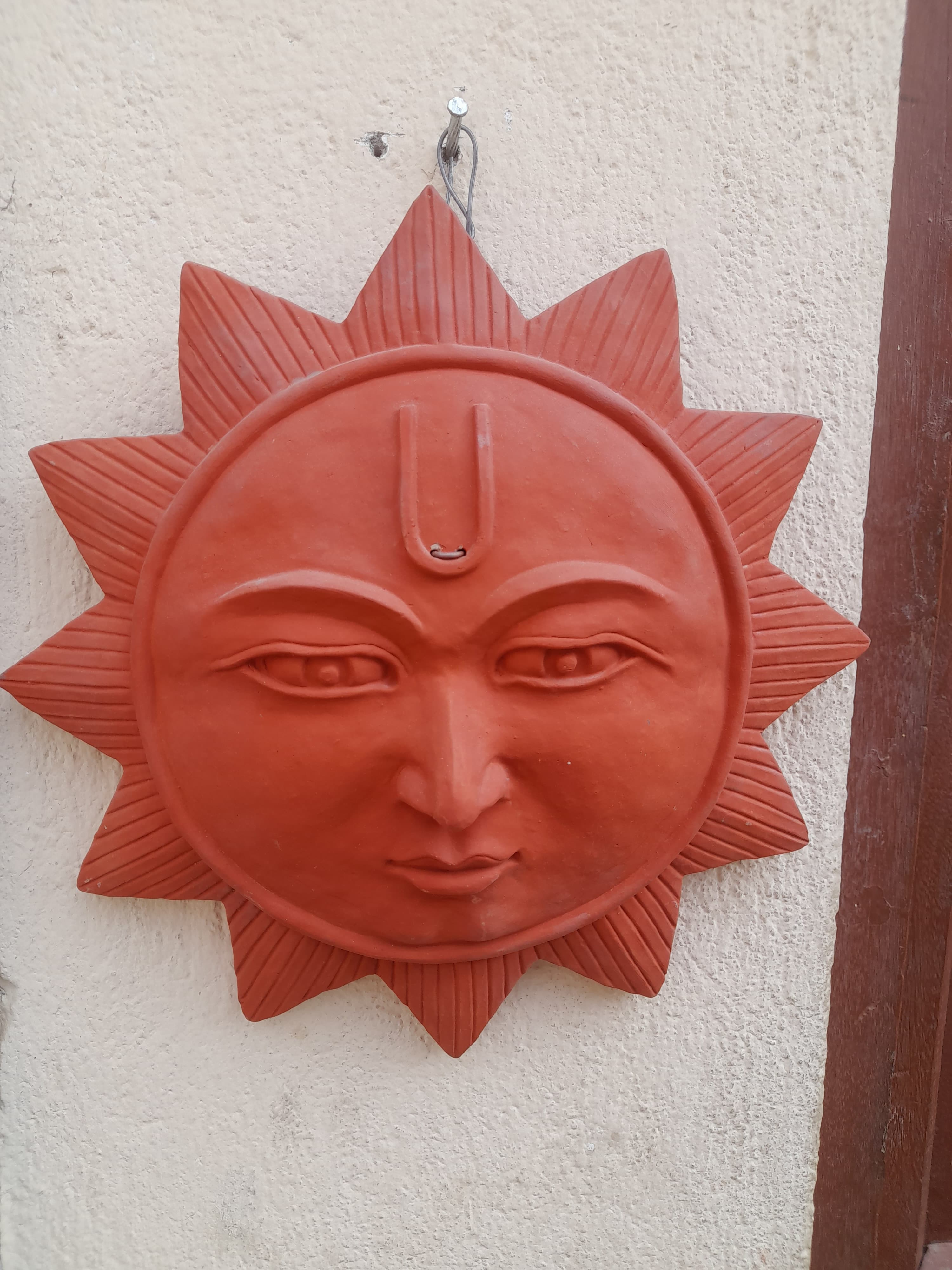 Sun Face Wall Decor